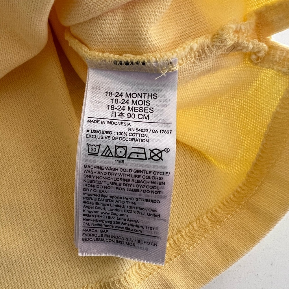 Baby Gap Heavy Weight Long Sleeve Tee - Picture 3 of 4